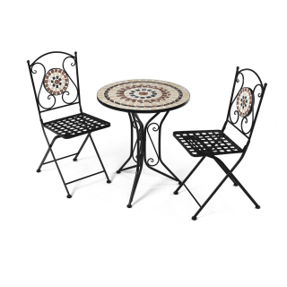 Zahradní set US1200 SET, kov / kámen